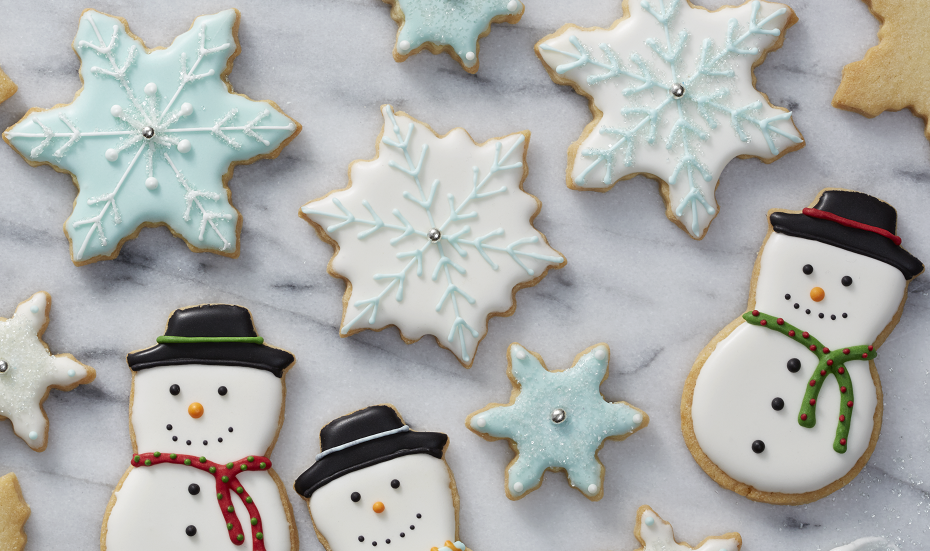 winter sugar cookies