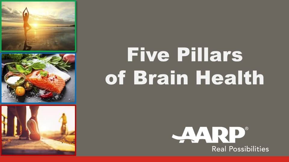 five pillars of brain health by aarp